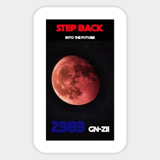 Step Back Into The Future 2383 GN-z11 Sticker